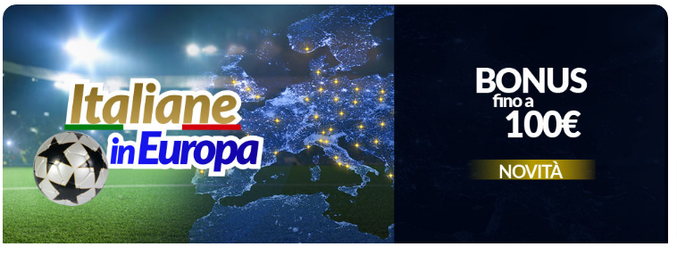 Bonus Eurobet Coppe Europee