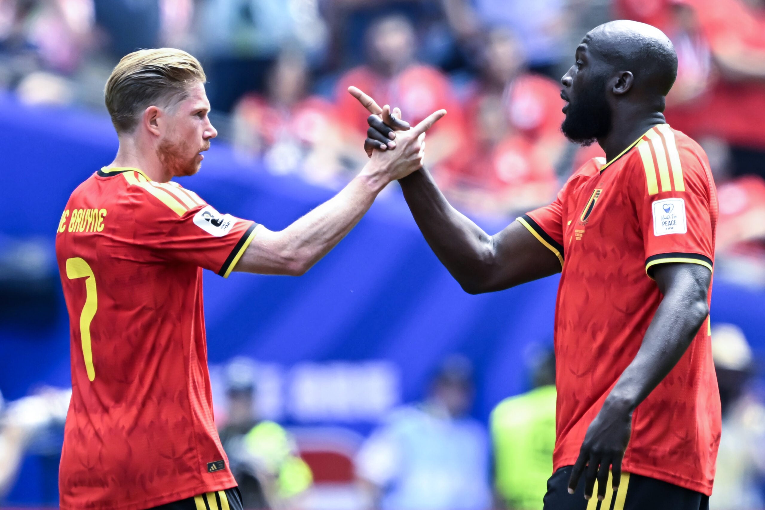 Kevin De Bruyne e Romelu Lukaku, Belgio