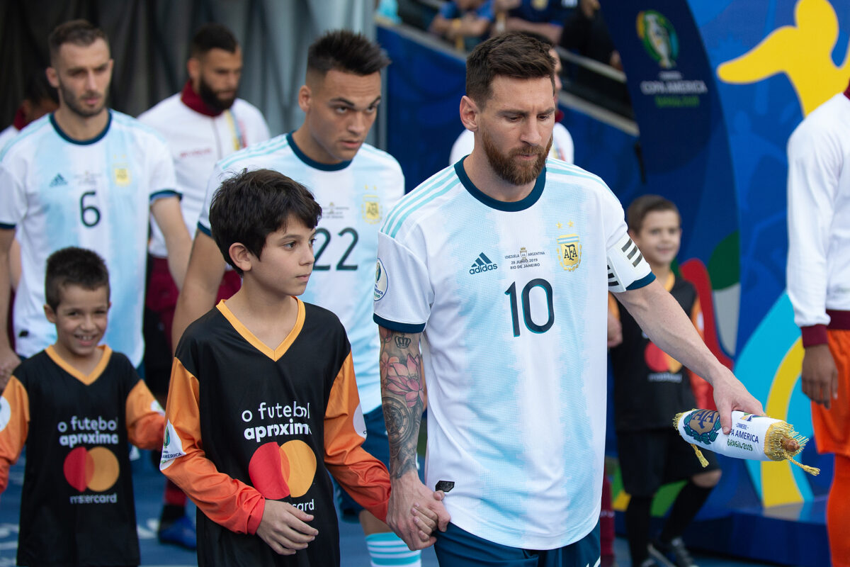 Lionel Messi, attaccante Argentina