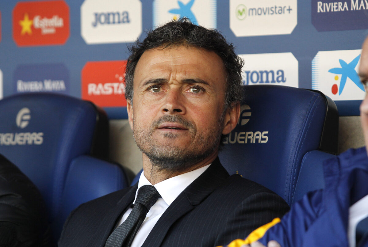 Luis Enrique, allenatore Spagna