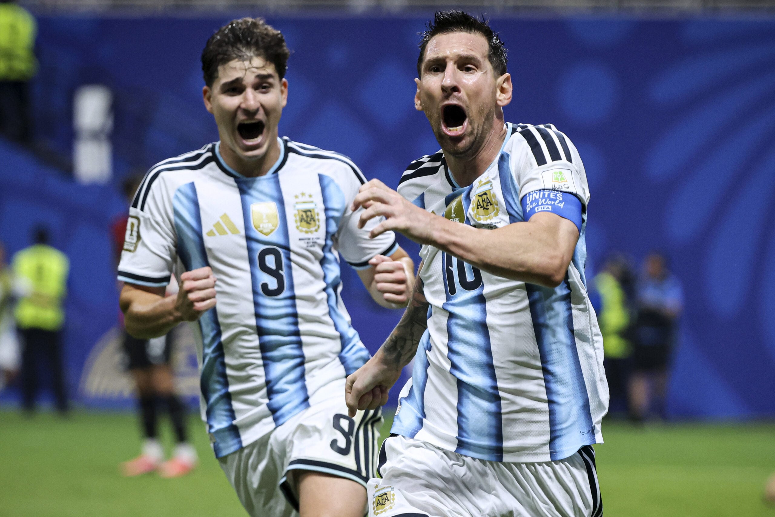 Messi e Julian Alvarez, Argentina