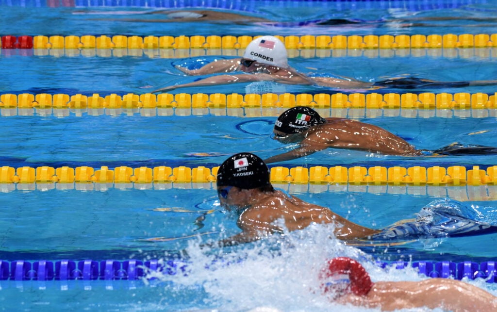Nicolò Martinenghi, Nuoto