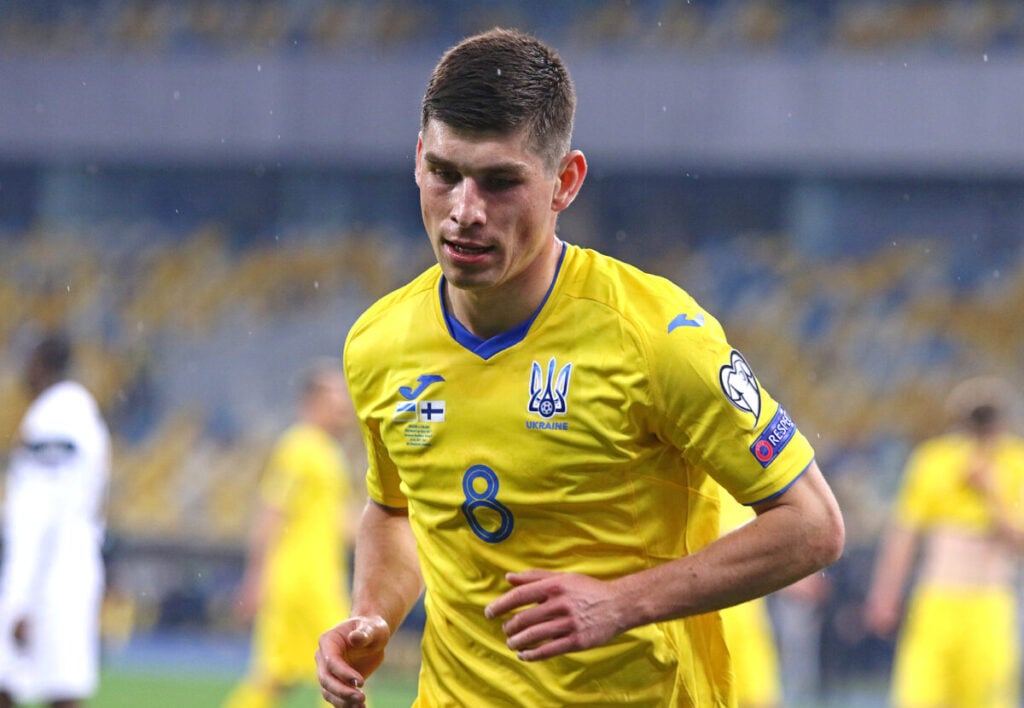 Ruslan Malinovskyi, centrocampista Ucraina