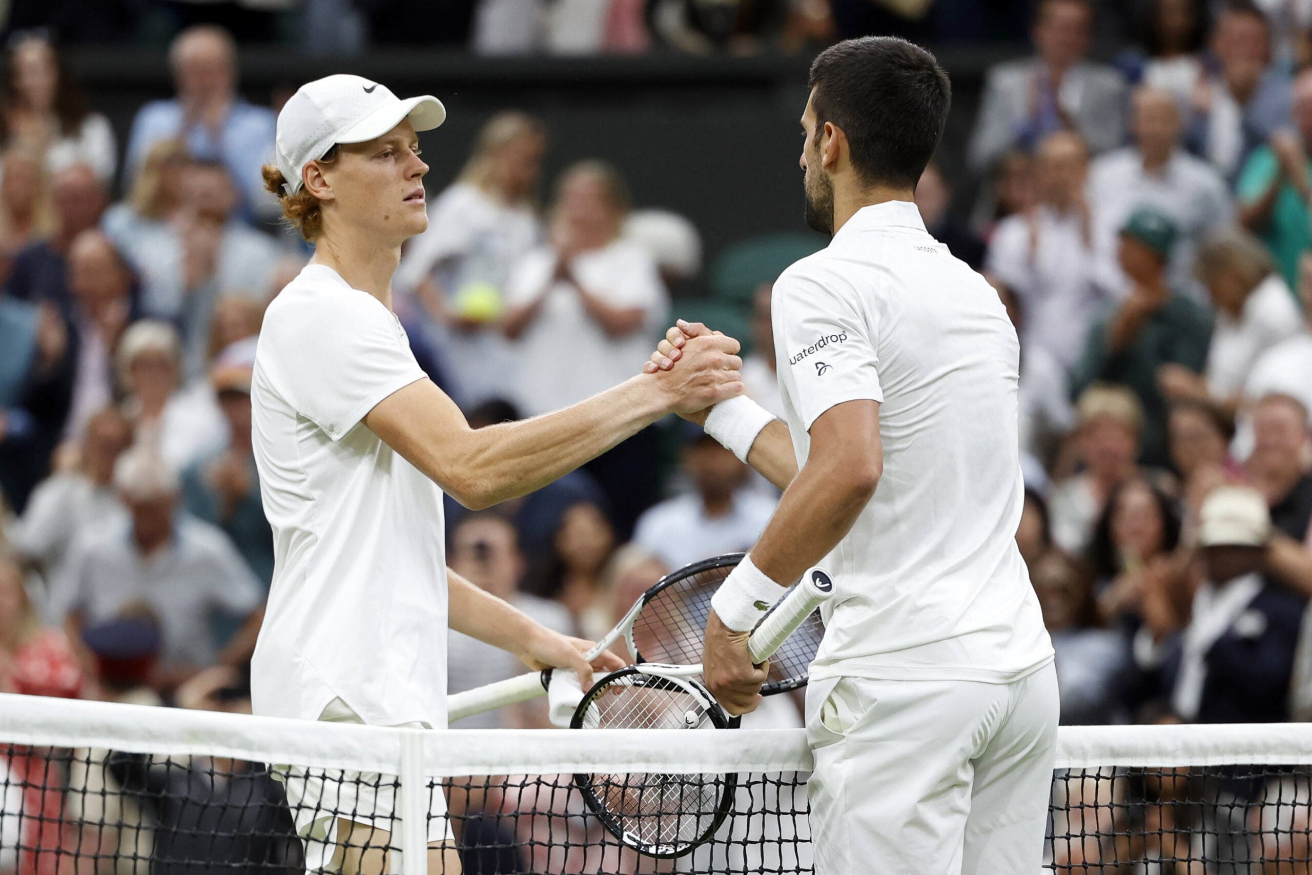 Sinner e Djokovic a Wimbledon