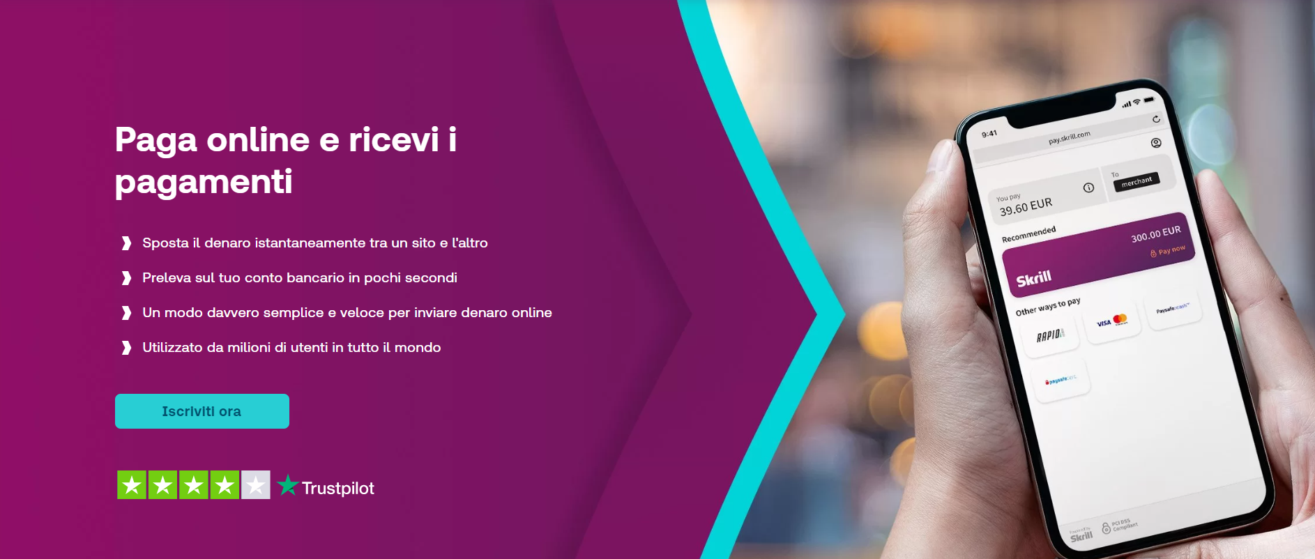 Guida Skrill: portafoglio elettronico per pagare su bookmaker e casinò online