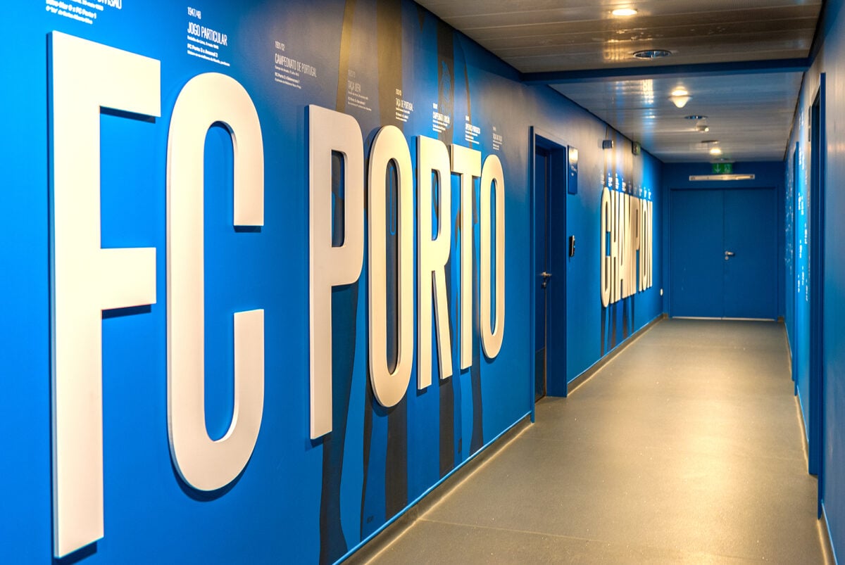 spogliatoi Estadio do Dragao, Porto